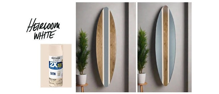 Set of 2 Custom 5ft Vertical Surfboard Artworks