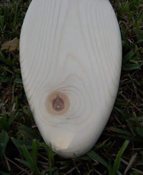 Shortboard Solid Wood Blank Surfboard Canvas Pine Craft Ready Surf Decoration
