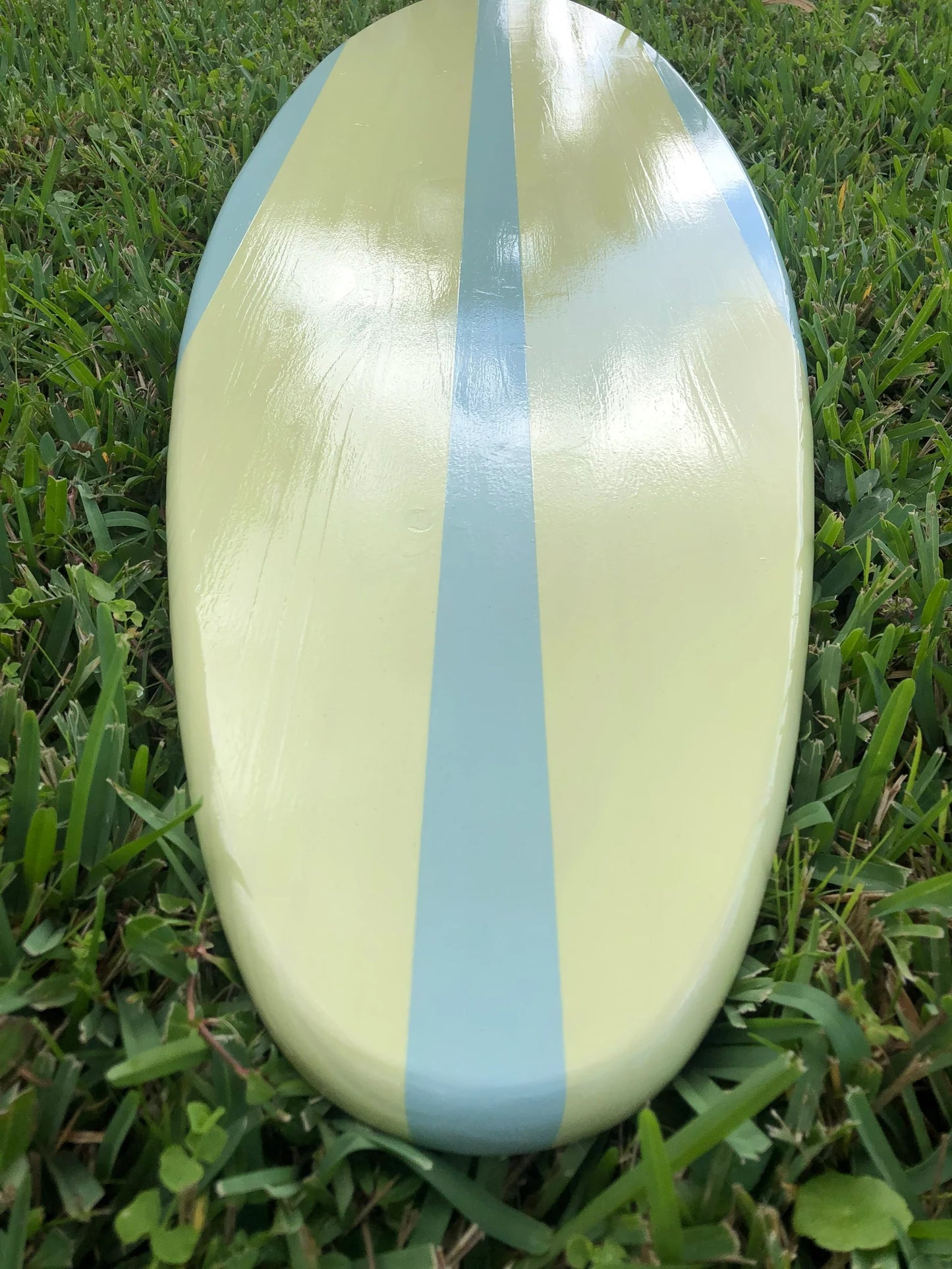Springtime Pastel Surfboard Wood Wall Art & Decor | Customizable | Surfboard Decor, Beach House Decor, Coastal Decor, Pastel Surfboard Decor