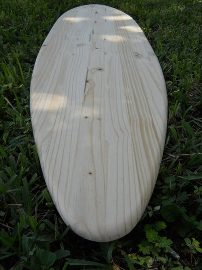 Craft Ready DIY Wood Surfboard Canvas Longboard Blank Surfboard Art- Surf Decoration, Beach Theme Projects, Tropical Decor, Surfboard Art
