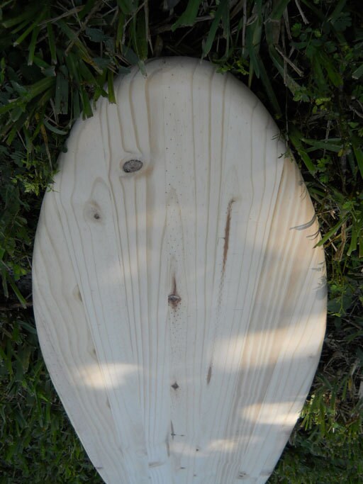 Craft Ready DIY Wood Surfboard Canvas Longboard Blank Surfboard Art- Surf Decoration, Beach Theme Projects, Tropical Decor, Surfboard Art