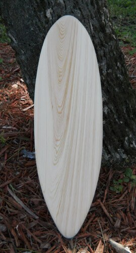 Craft Ready DIY Wood Surfboard Canvas Longboard Blank Surfboard Art- Surf Decoration, Beach Theme Projects, Tropical Decor, Surfboard Art
